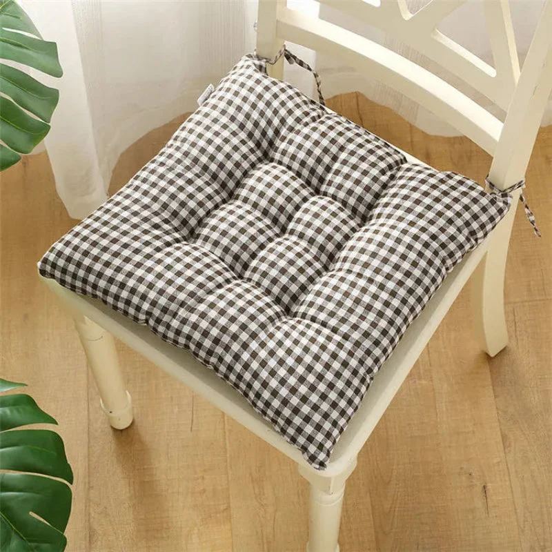 Galette de Chaise 40x40 à Carreaux