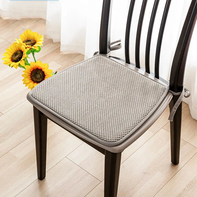 Galette de Chaise Trapèze Grise claire