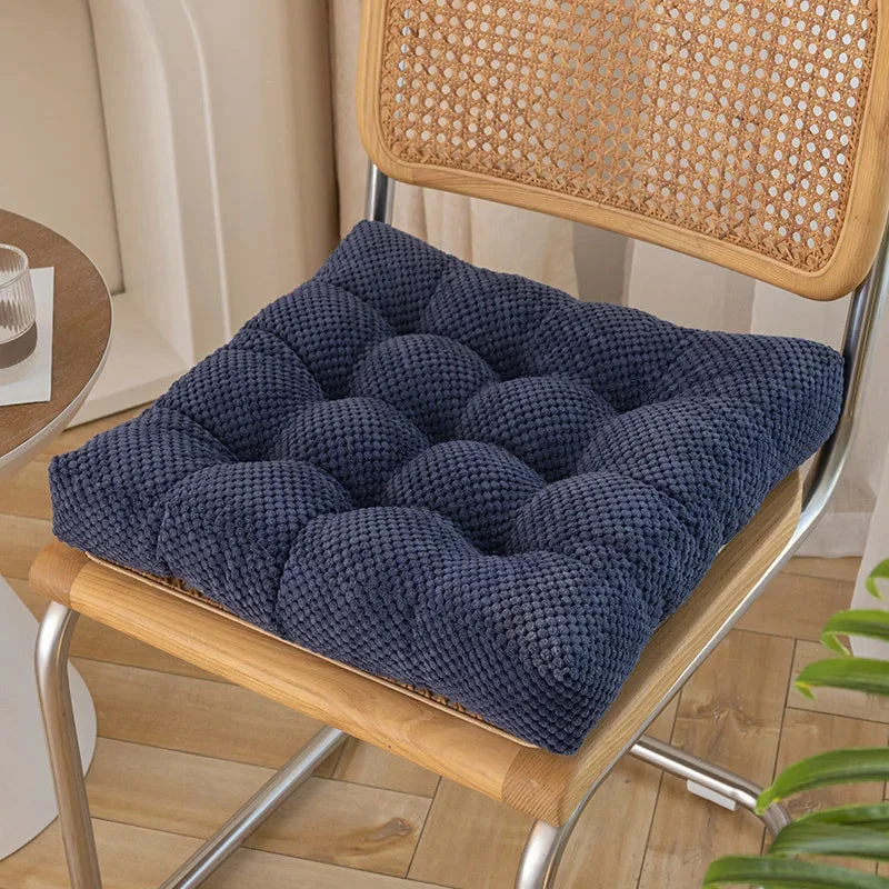 Galette de Chaise Épaisse Bleue marine
