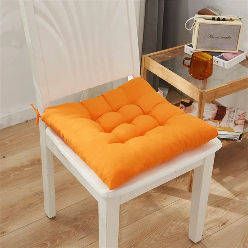 Galette de Chaise Orange mandarine