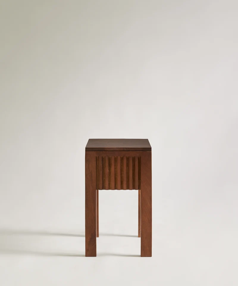 Mesita de Noche en Madera de Mango Aritz