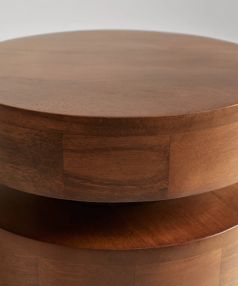 Mesa Auxiliar en Madera de Mango Bruna
