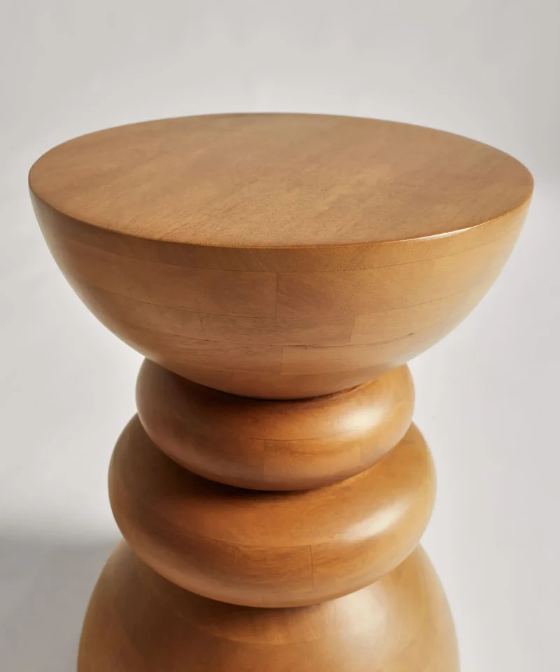 Mesa Auxiliar en Madera de Mango Asha
