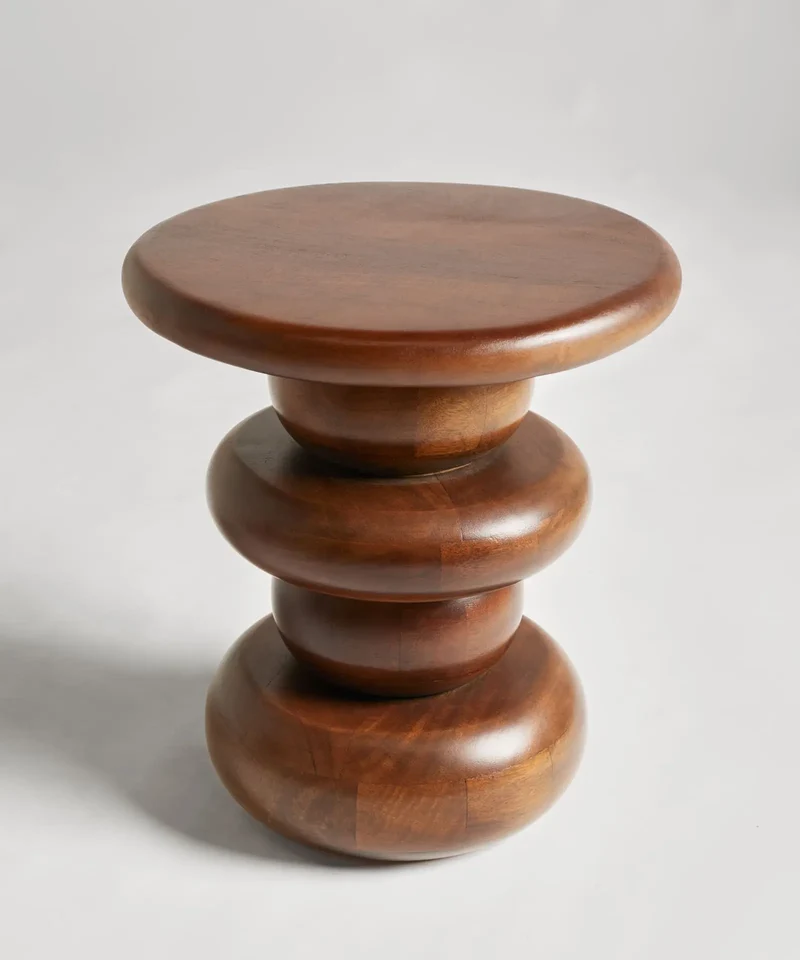 Mesa Auxiliar en Madera de Mango Cocó