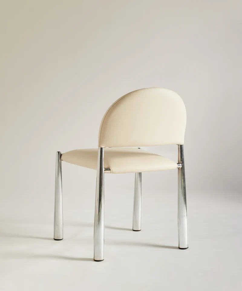 Silla de Comedor en Metal Tapizada Blair PU