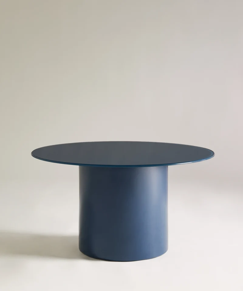 Mesa de Centro en Acero Lacado Mellow (80 cm)