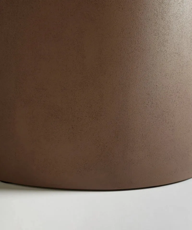 Mesa de Comedor Ovalada en Microcemento Juno