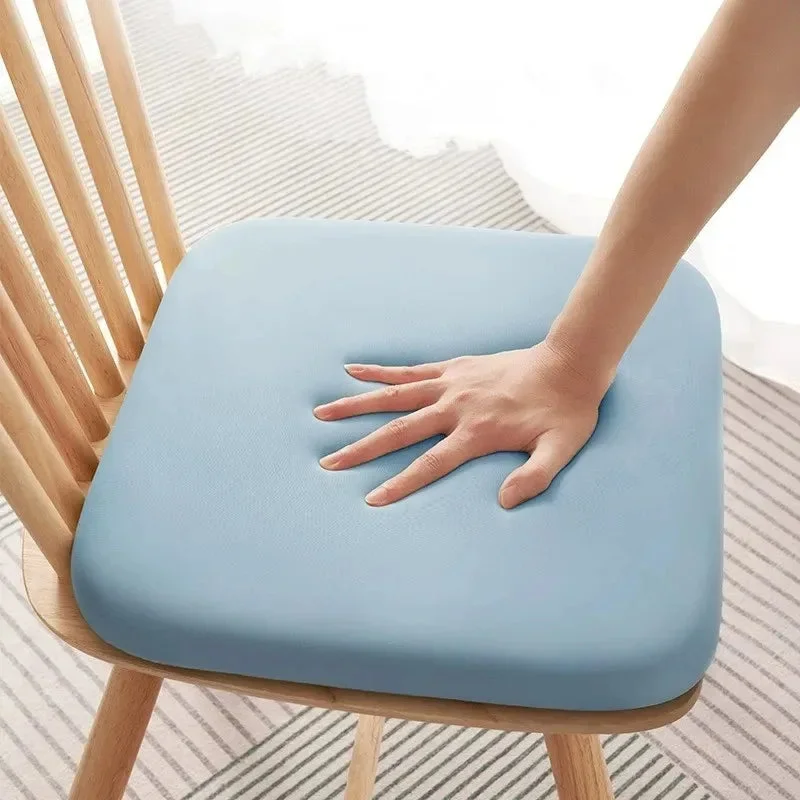 Galette de Chaise 35x35 Bleue