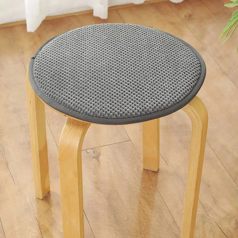 Galette de Chaise Ronde 35 cm grise