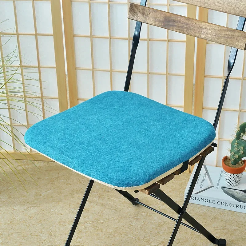 Galette de Chaise Extérieure Turquoise