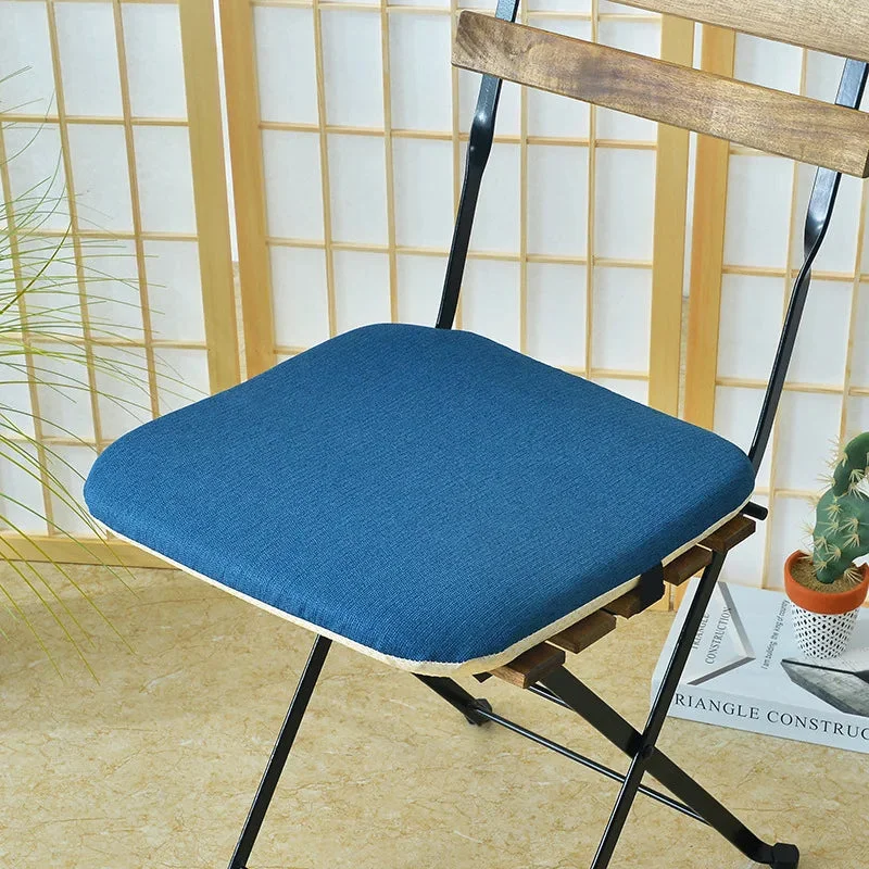 Galette de Chaise Extérieure Bleue