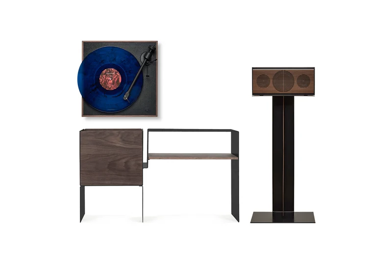 Pack Console Basse, PR Link, Pied & Platine vinyle