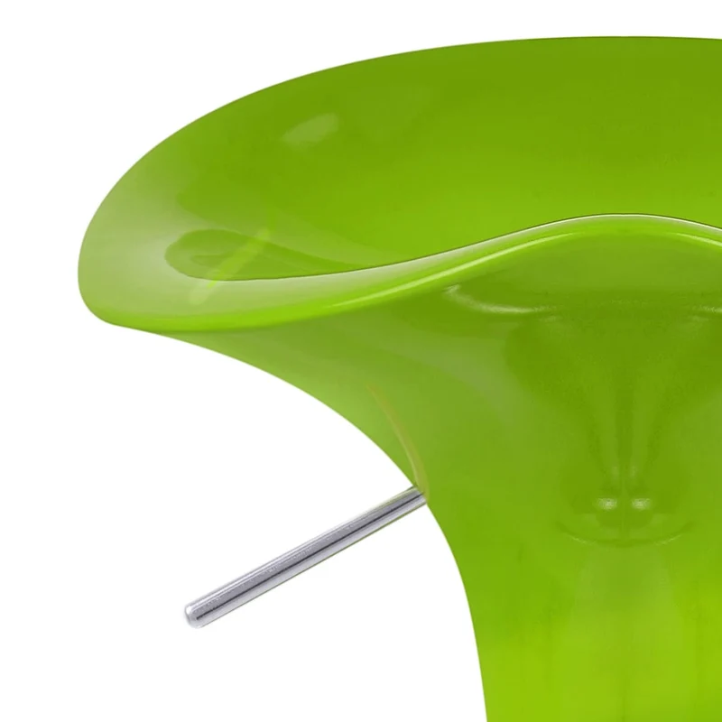 Chaise de Bar ABS Chrome - Gloss Coco Vert