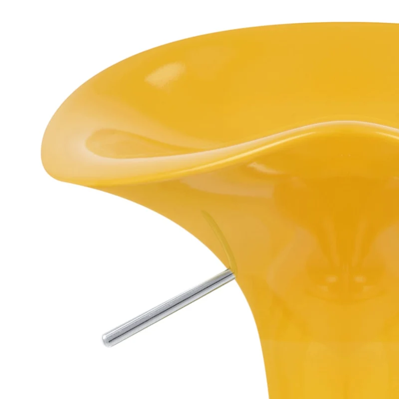 Chaise de Bar ABS Chrome - Gloss Coco Jaune