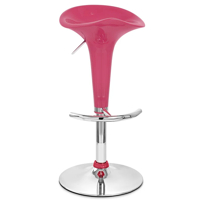 Chaise de Bar ABS Chrome - Gloss Coco Rose