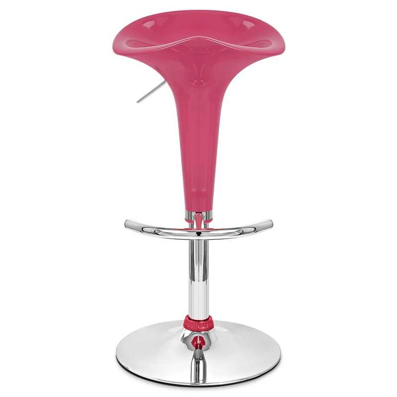 Chaise de Bar ABS Chrome - Gloss Coco Rose