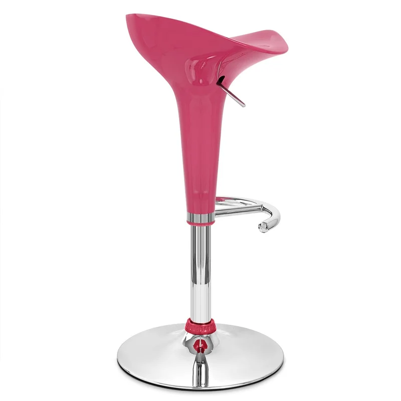Chaise de Bar ABS Chrome - Gloss Coco Rose