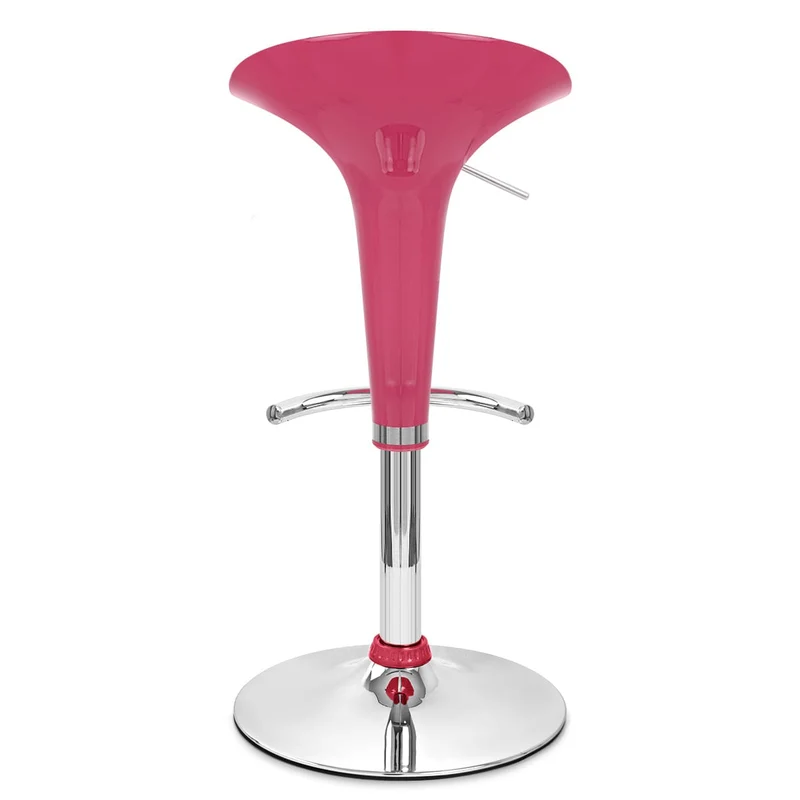 Chaise de Bar ABS Chrome - Gloss Coco Rose