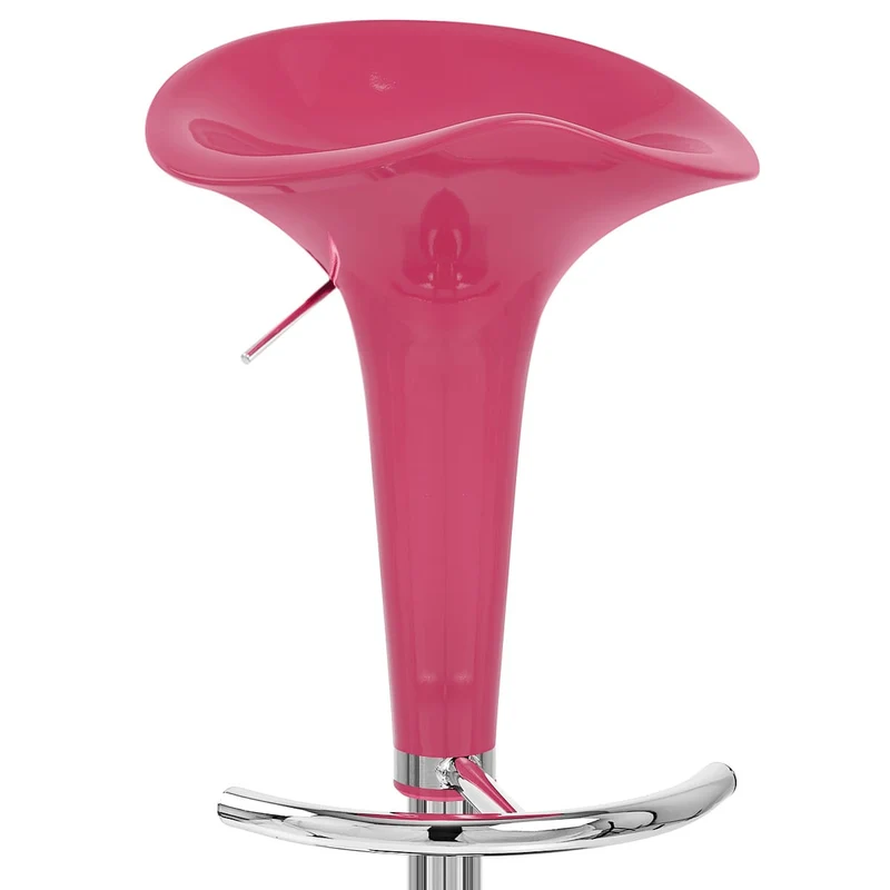 Chaise de Bar ABS Chrome - Gloss Coco Rose