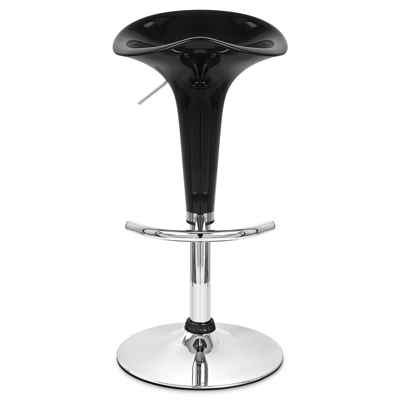 Chaise de Bar ABS Chrome - Gloss Coco Noir