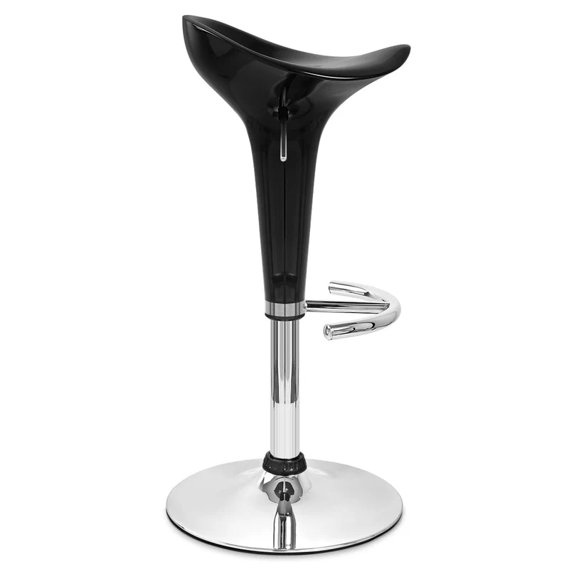 Chaise de Bar ABS Chrome - Gloss Coco Noir