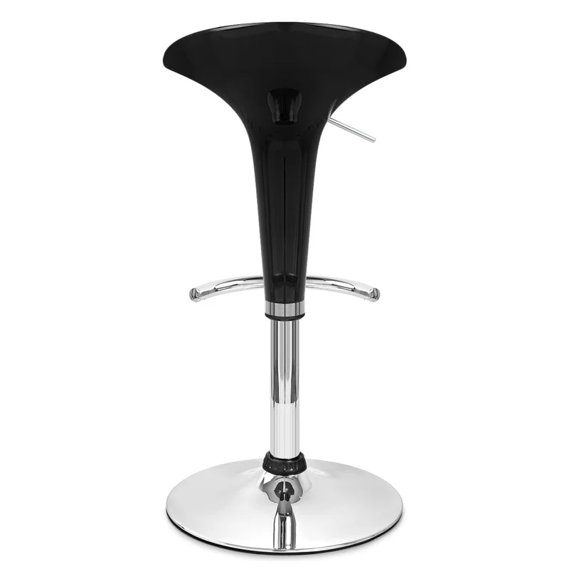 Chaise de Bar ABS Chrome - Gloss Coco Noir