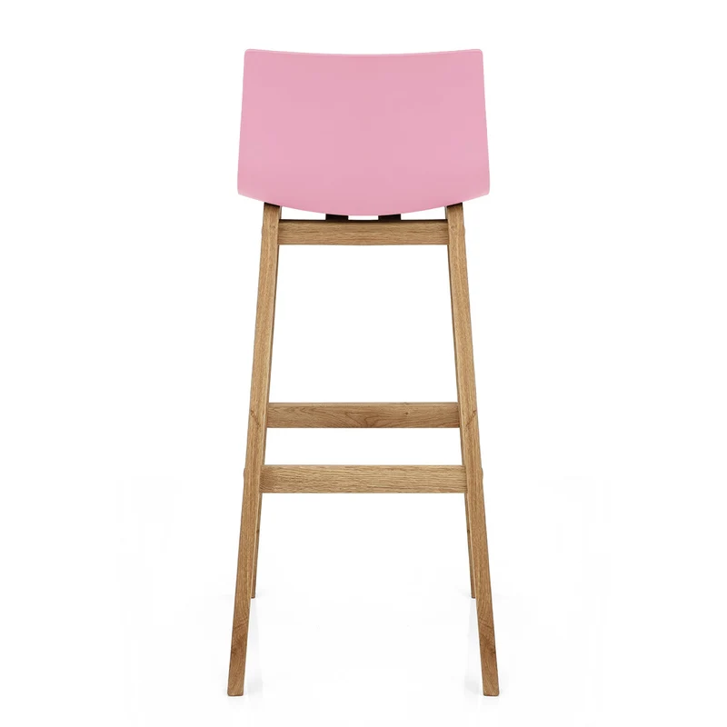 Tabouret de Bar Résine Bois - High Drift Rose
