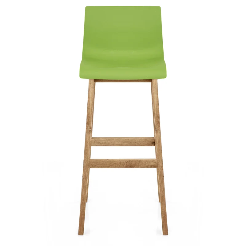 Tabouret de Bar Résine Bois - High Drift Vert