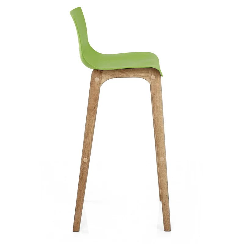 Tabouret de Bar Résine Bois - High Drift Vert