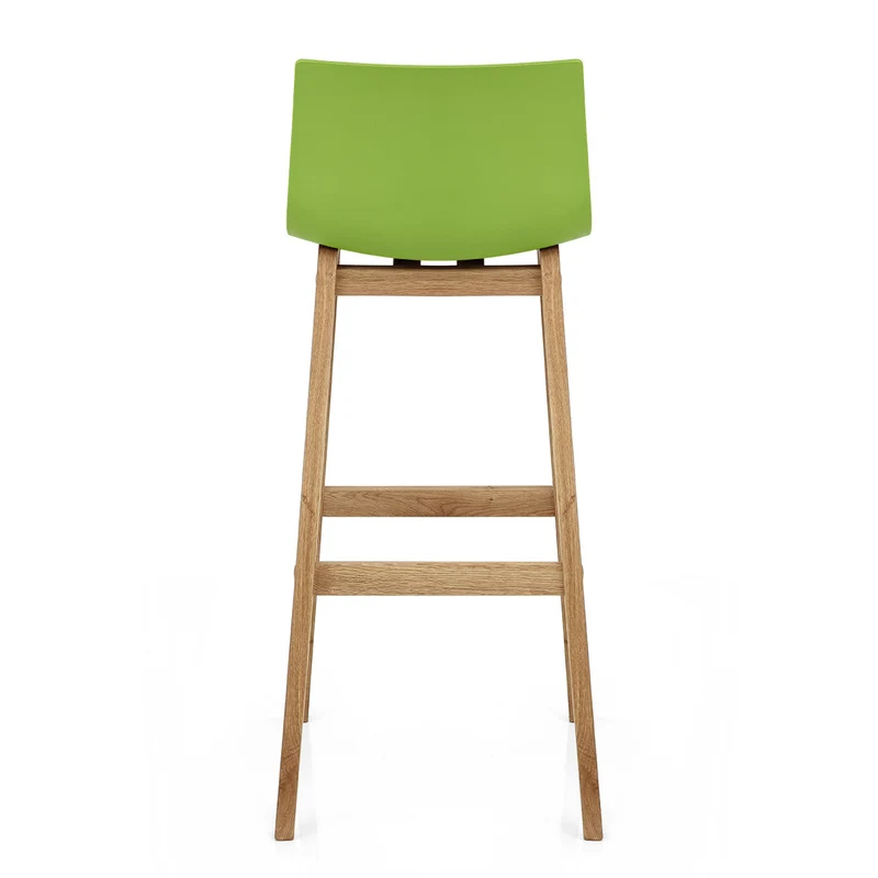 Tabouret de Bar Résine Bois - High Drift Vert