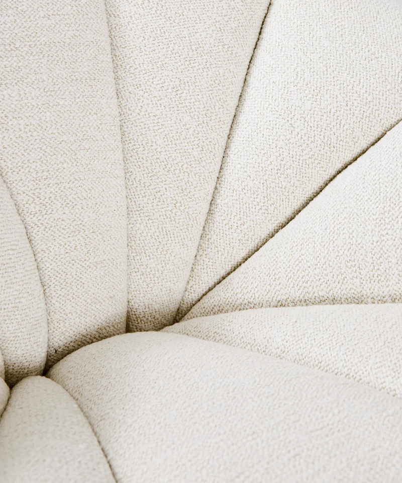Sillón en Tela Boucle Cocoon