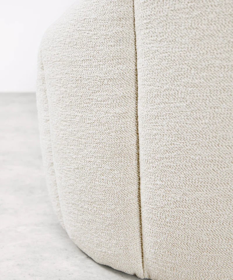 Sillón en Tela Boucle Cocoon