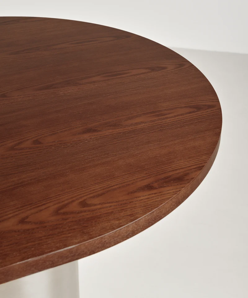 Mesa de Comedor Ovalada en Acero Laminado Inti (200 x 76 cm)
