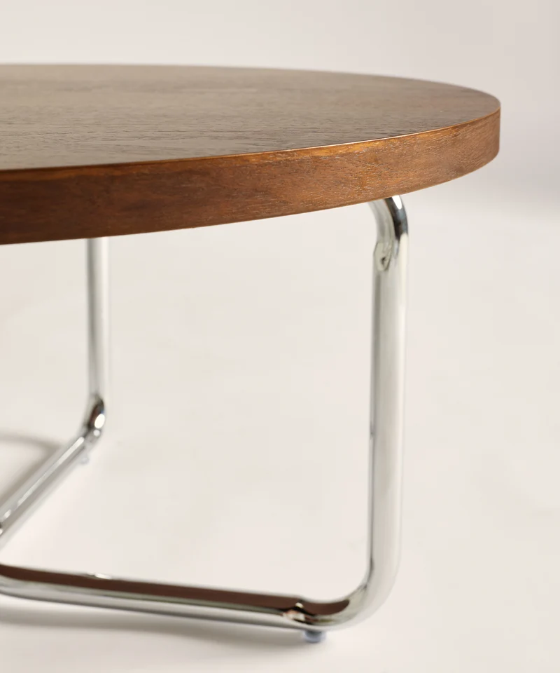 Mesa de Centro Redonda en Madera Blaze