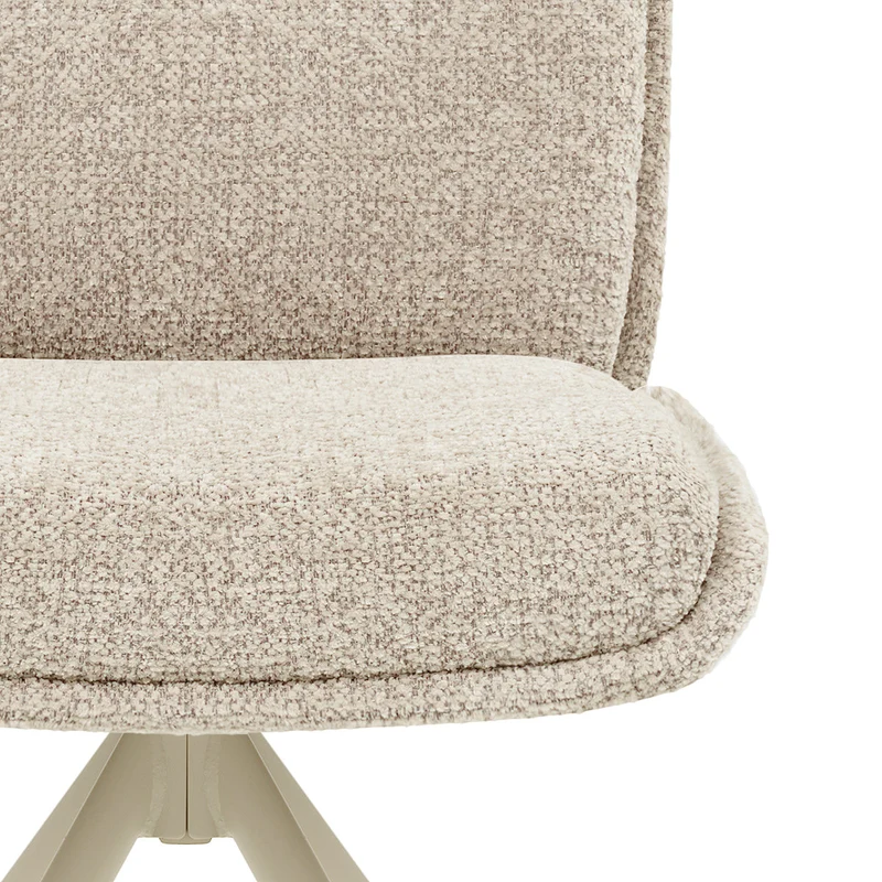 Chaise Tissu - Epsom Crème