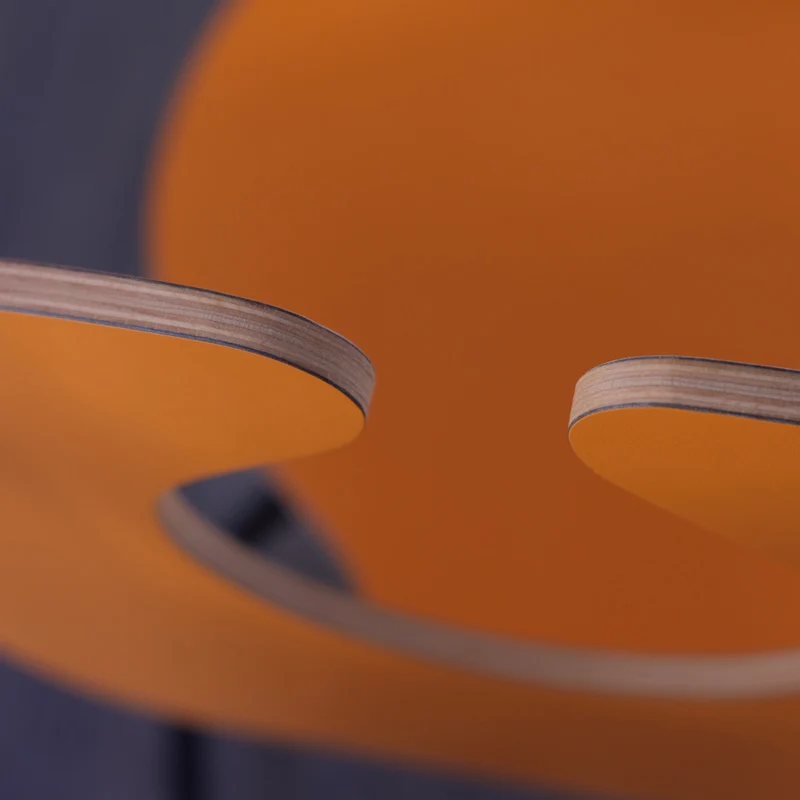 CHAISE L'ENTHOUSIASTE, orange