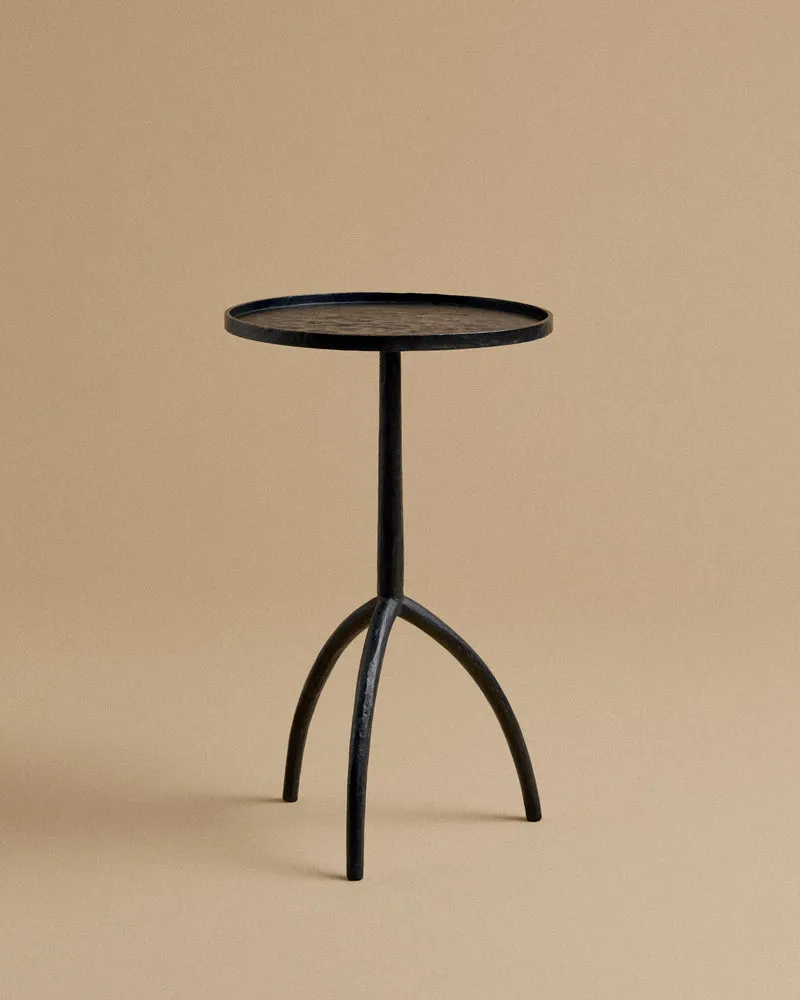Brut Vol. I — Hand-Forged Iron Side Table