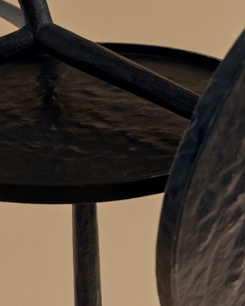 Brut Vol. I — Hand-Forged Iron Side Table