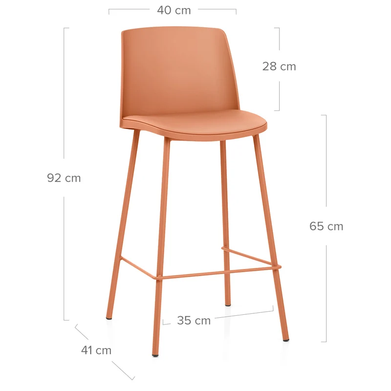 Tabouret de Bar - Cosmo Orange