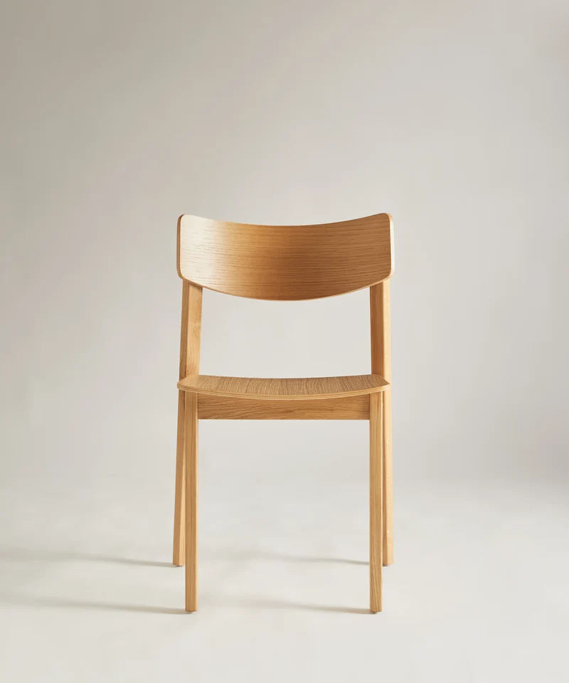 Silla de Comedor de Madera Roble Jane