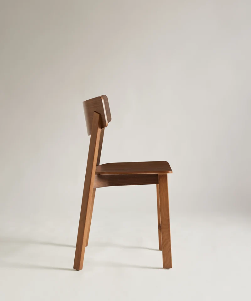 Silla de Comedor de Madera Roble Jane