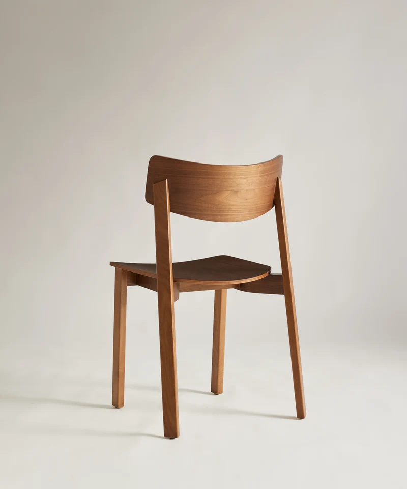 Silla de Comedor de Madera Roble Jane