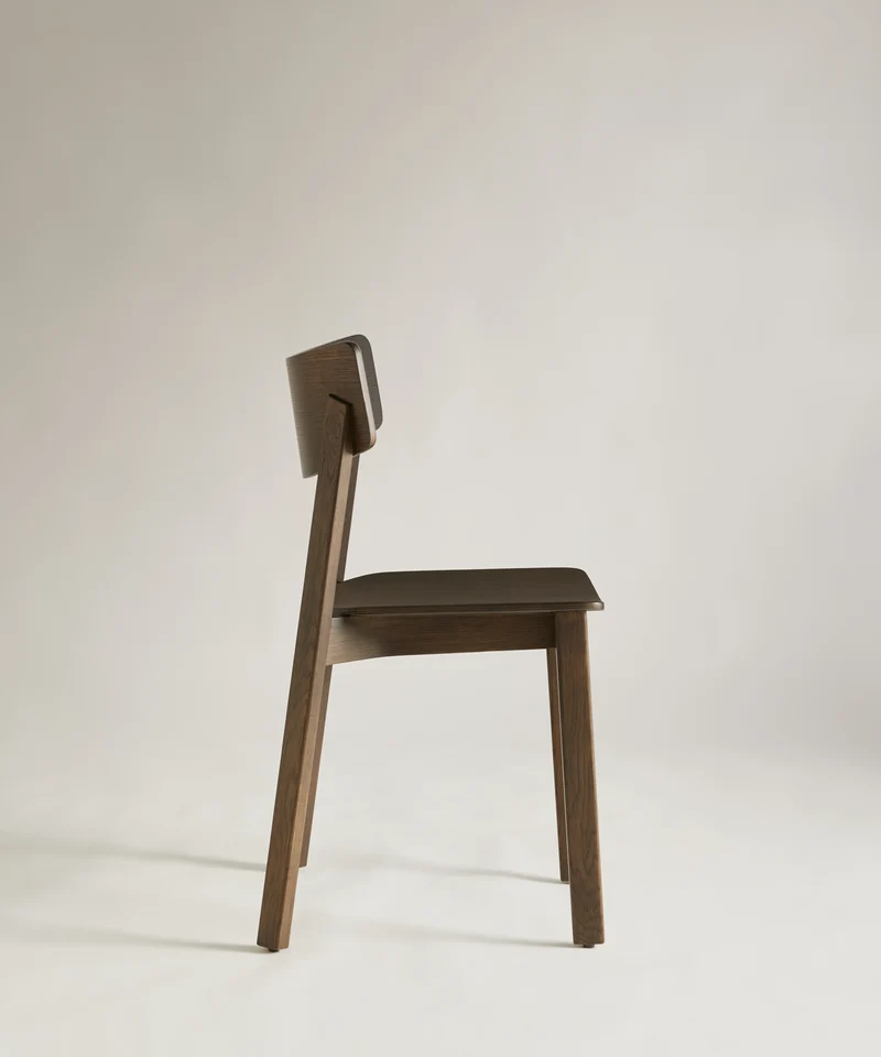 Silla de Comedor de Madera Roble Jane