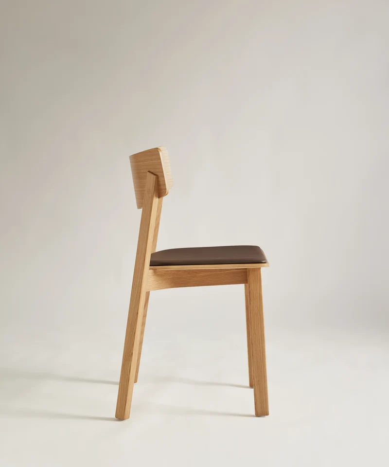 Silla de Comedor de Madera Maciza Petra