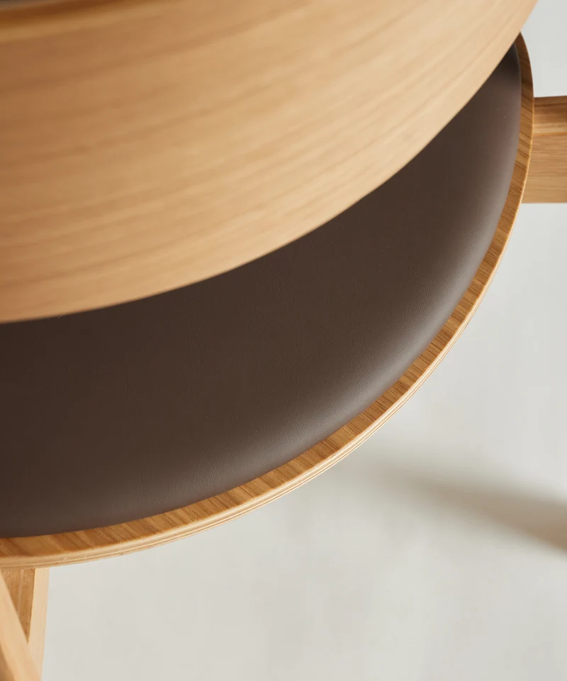Silla de Comedor de Madera Maciza Petra