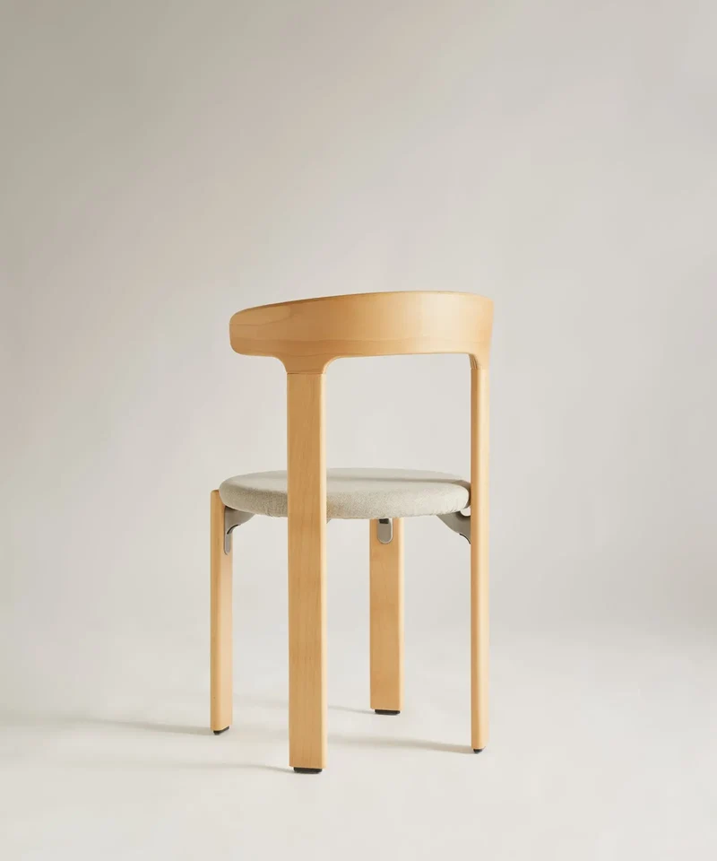 Silla de Comedor en Madera Tapizada Grim