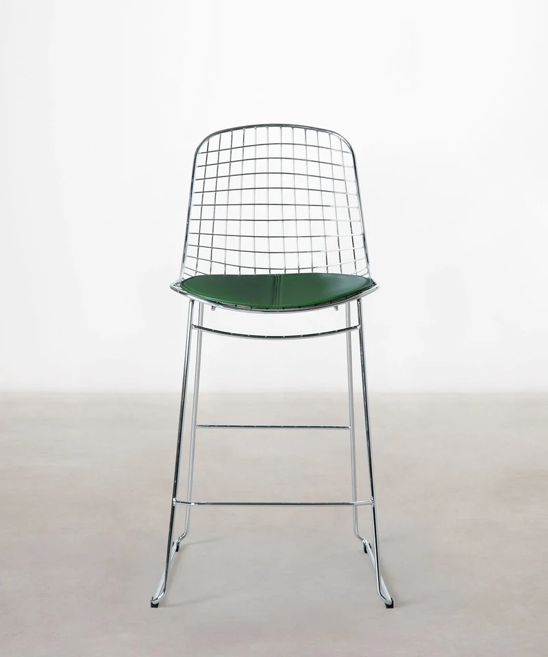 Taburete Alto de Metal Roma