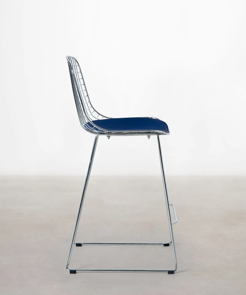 Taburete Alto de Metal Roma