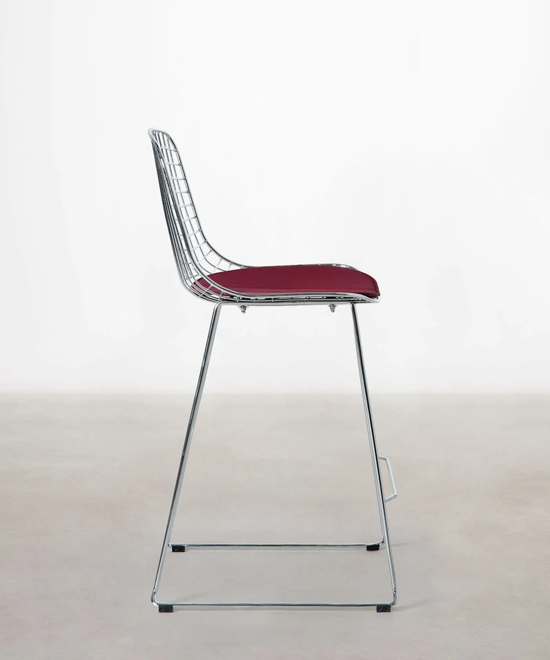 Taburete Alto de Metal Roma