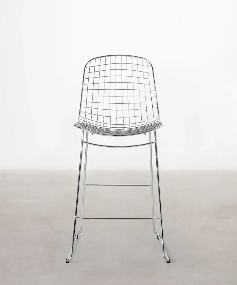 Taburete Alto de Metal Roma